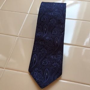 One Blue Paisley Tommy Hilfiger Tie